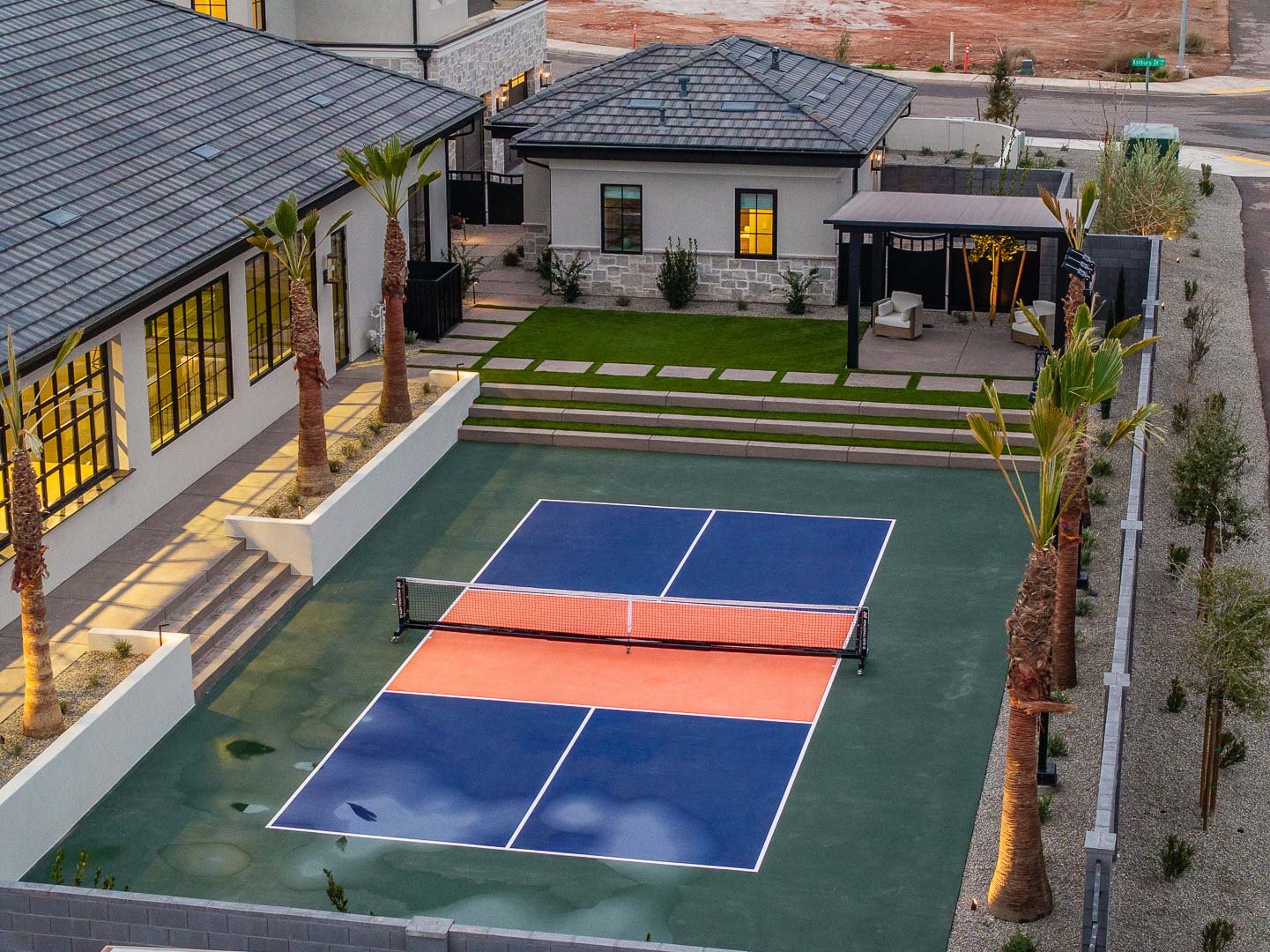 The Phoenix Outdoor Pickleball Court